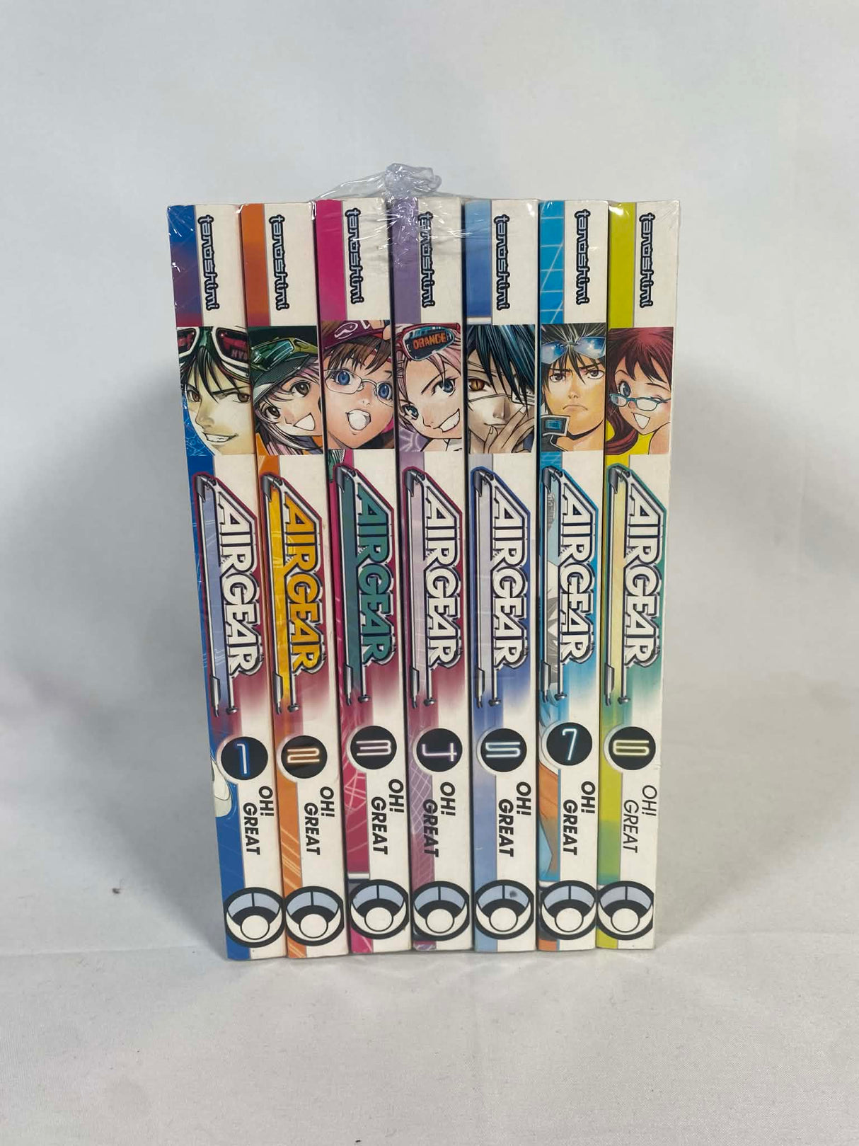 Air Gear Volumes 1 - 7 Manga Bundle