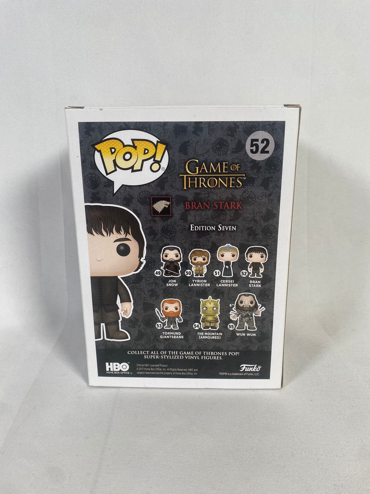 Game of Thrones Bran Stark Funko Pop! Vinyl Figure #52