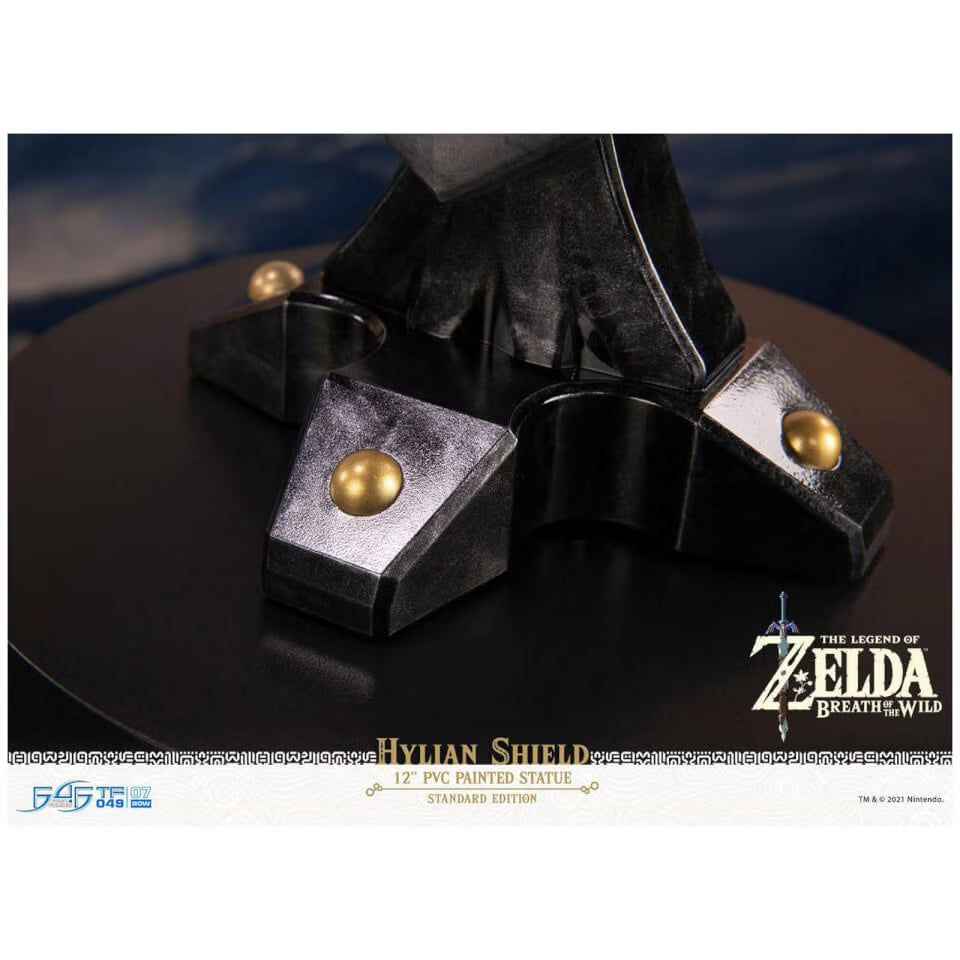 The Legend of Zelda: Breath of the Wild Hylian Shield PVC Statue by First 4 Figures