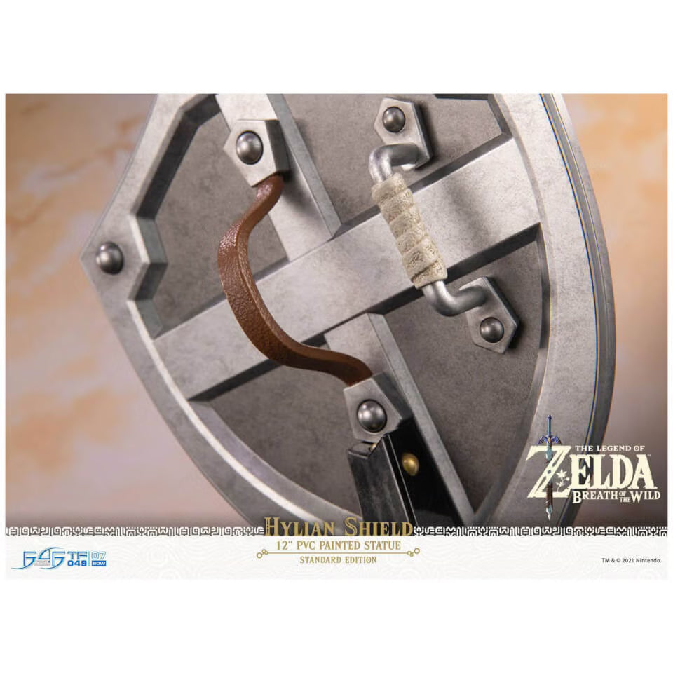 The Legend of Zelda: Breath of the Wild Hylian Shield PVC Statue by First 4 Figures