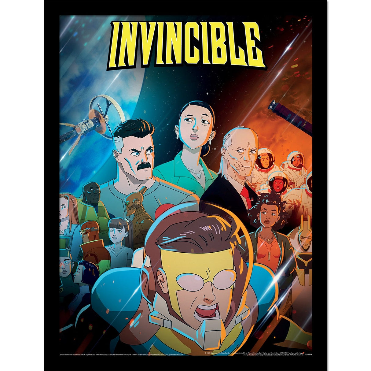 INVINCIBLE (GROUP) COLLECTOR PRINT