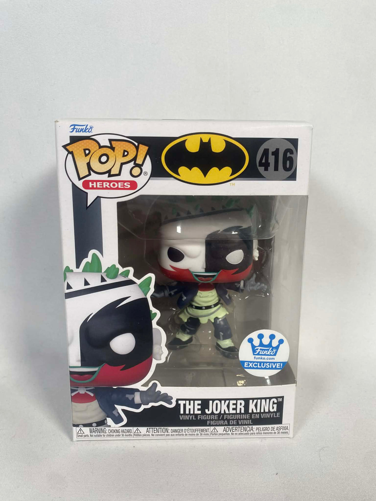 Batman The Joker King Funko Pop! Vinyl Figure #416 (Funko Exclusive)