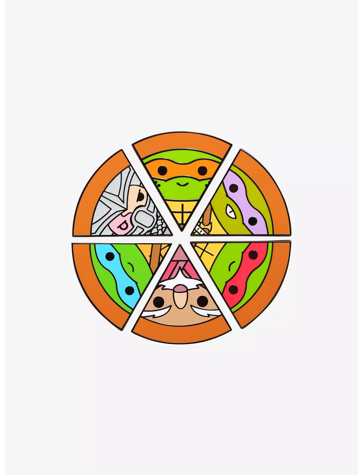 Teenage Mutant Ninja Turtles Pizza Slice Enamel Pin Mystery Box