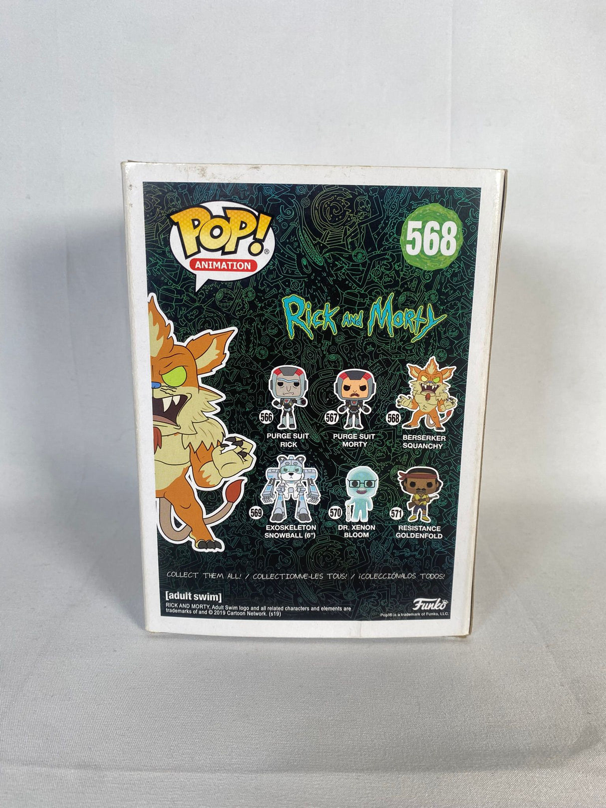 Rick And Morty Berserker Squanchy #568 Funko Pop! Vinyl Figure