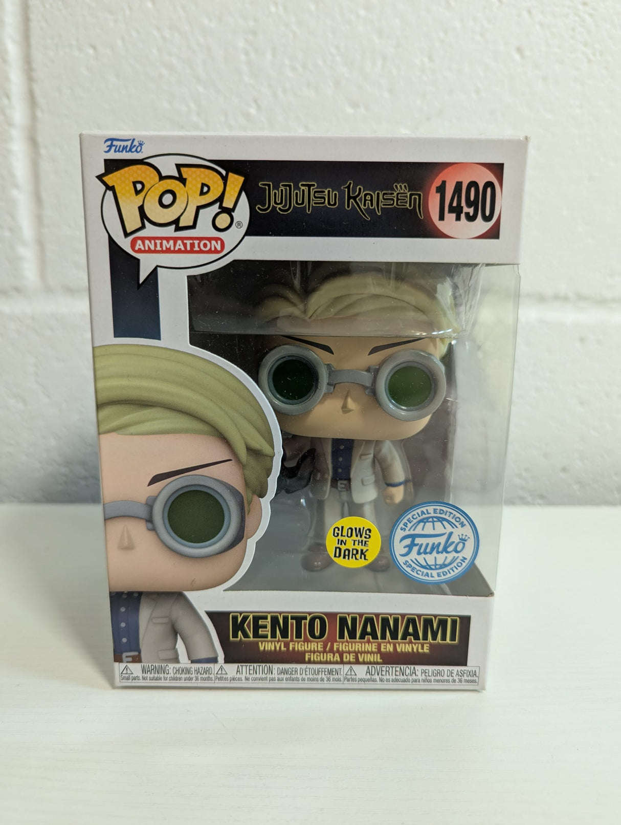 Jujutsu Kaisen Kento Nanami (Glow in the Dark) Funko Pop! Vinyl Figure #1490