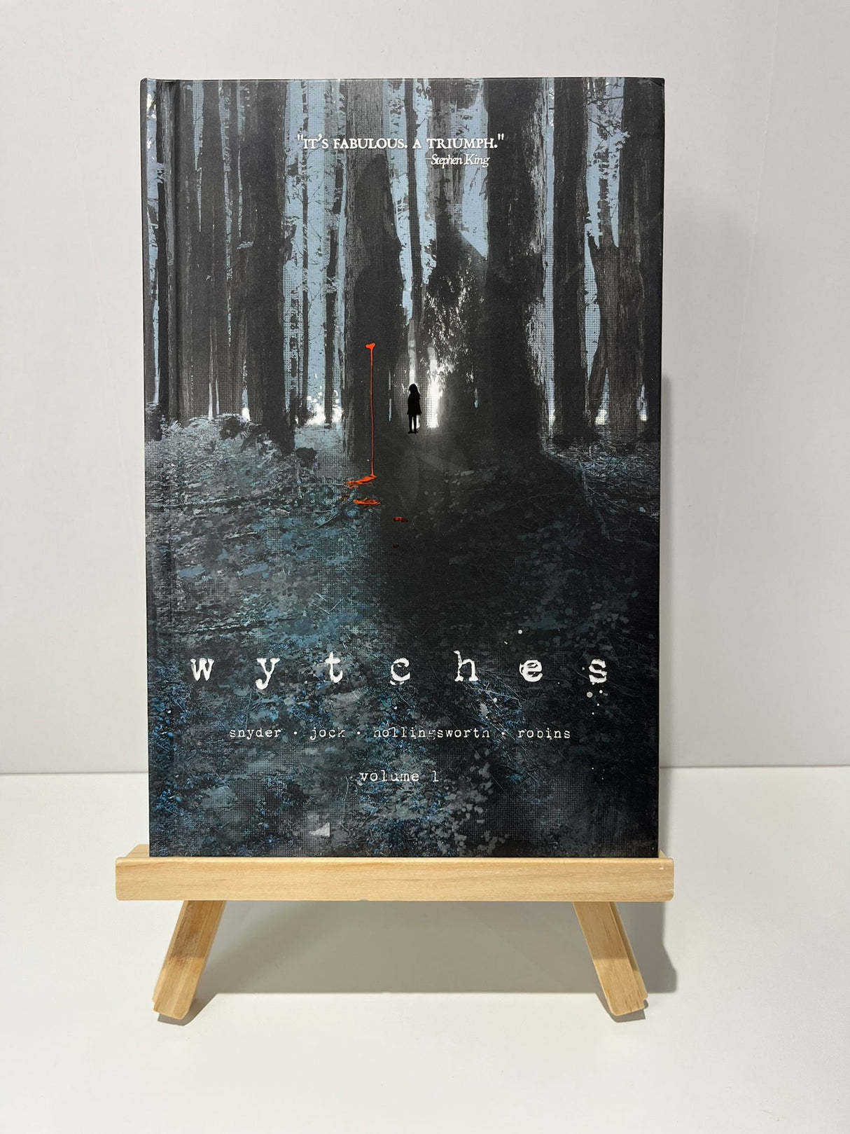 Wytches Volume 1 Graphic Novel Painted & Signed by Scott Snyder and Matt Hollingsworth