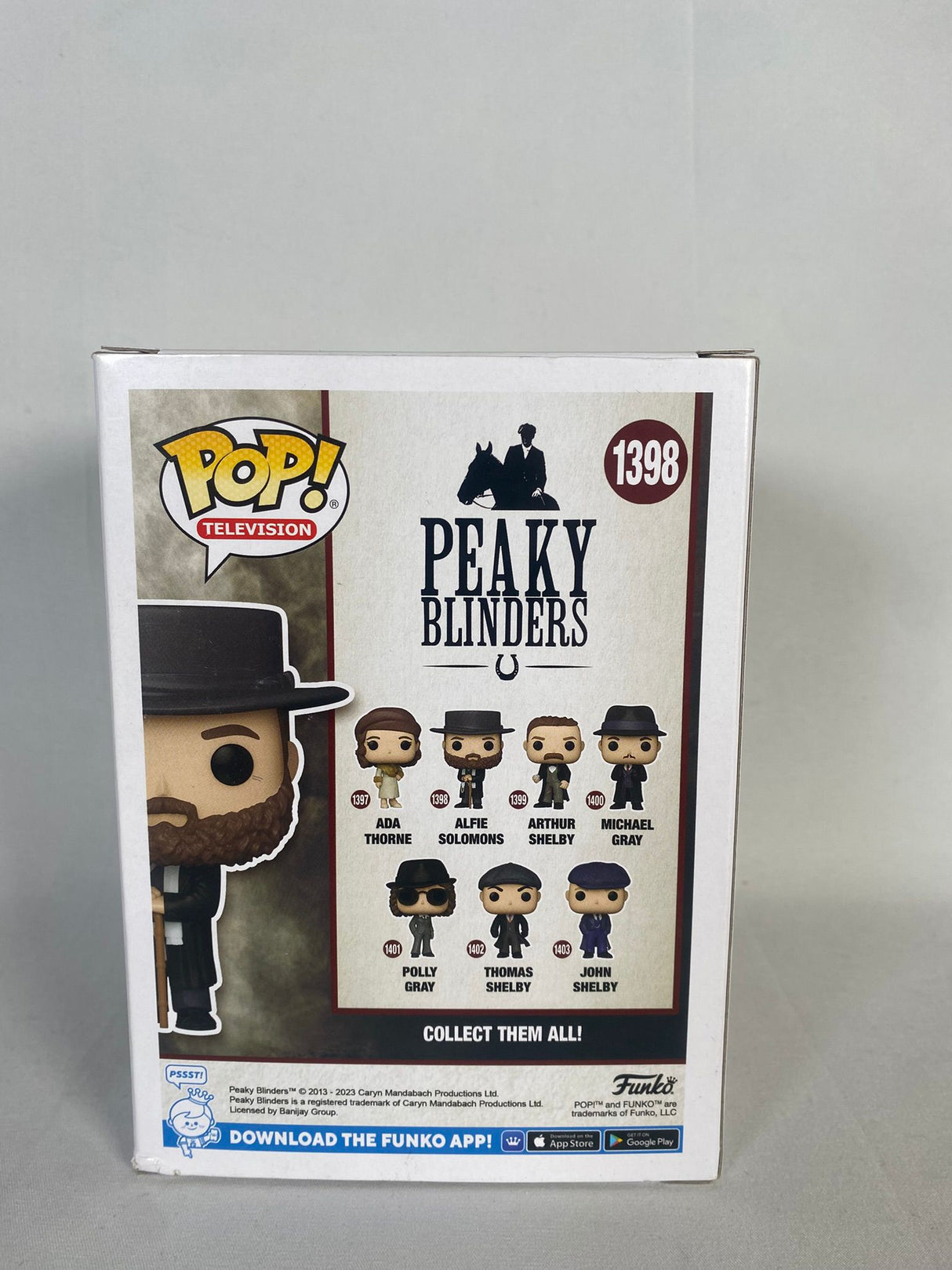 Peaky Blinders Alfie Solomons #1398 Funko Pop! Vinyl Figure