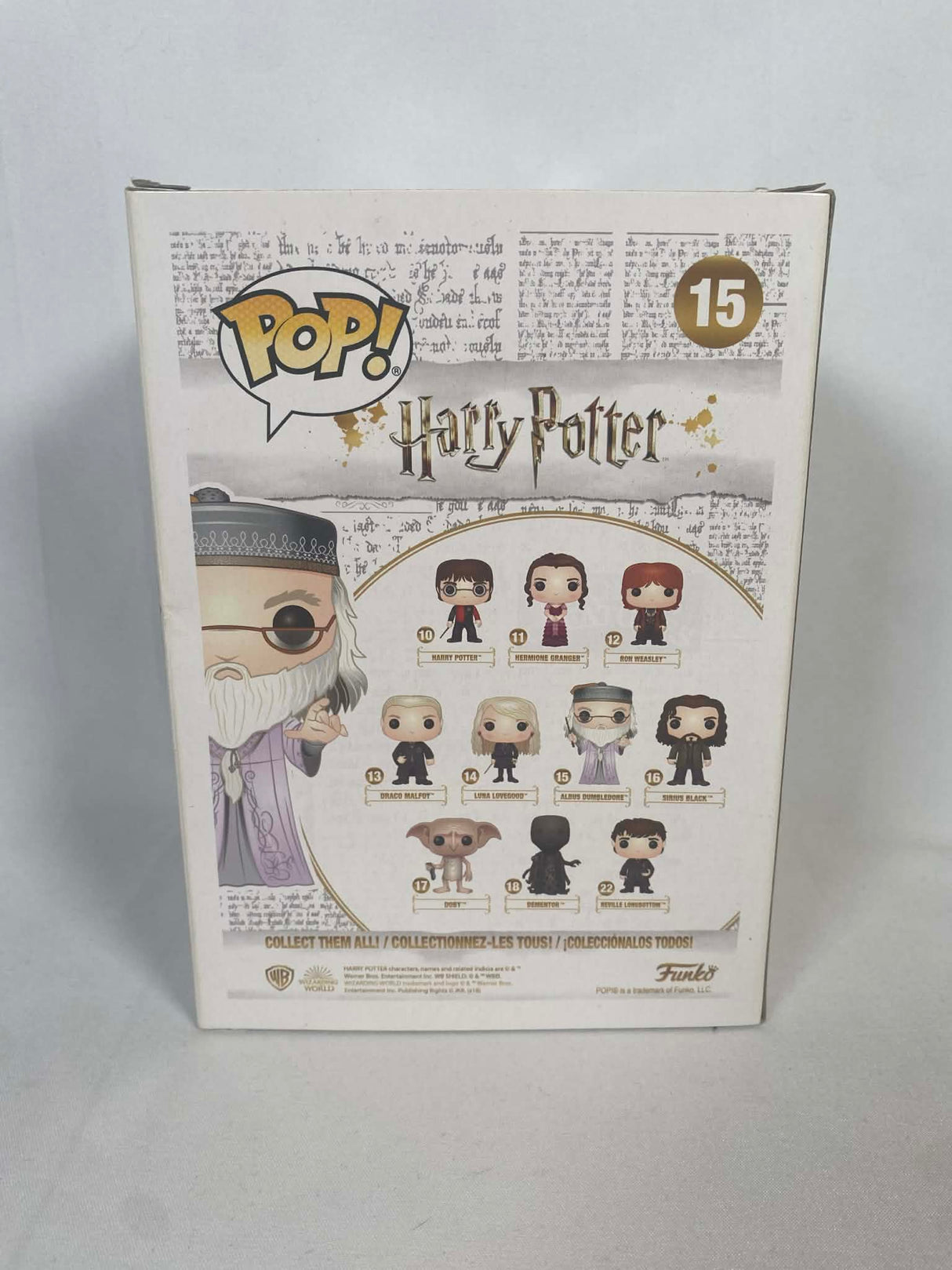 Harry Potter Albus Dumbledore Funko Pop! Vinyl Figure #15
