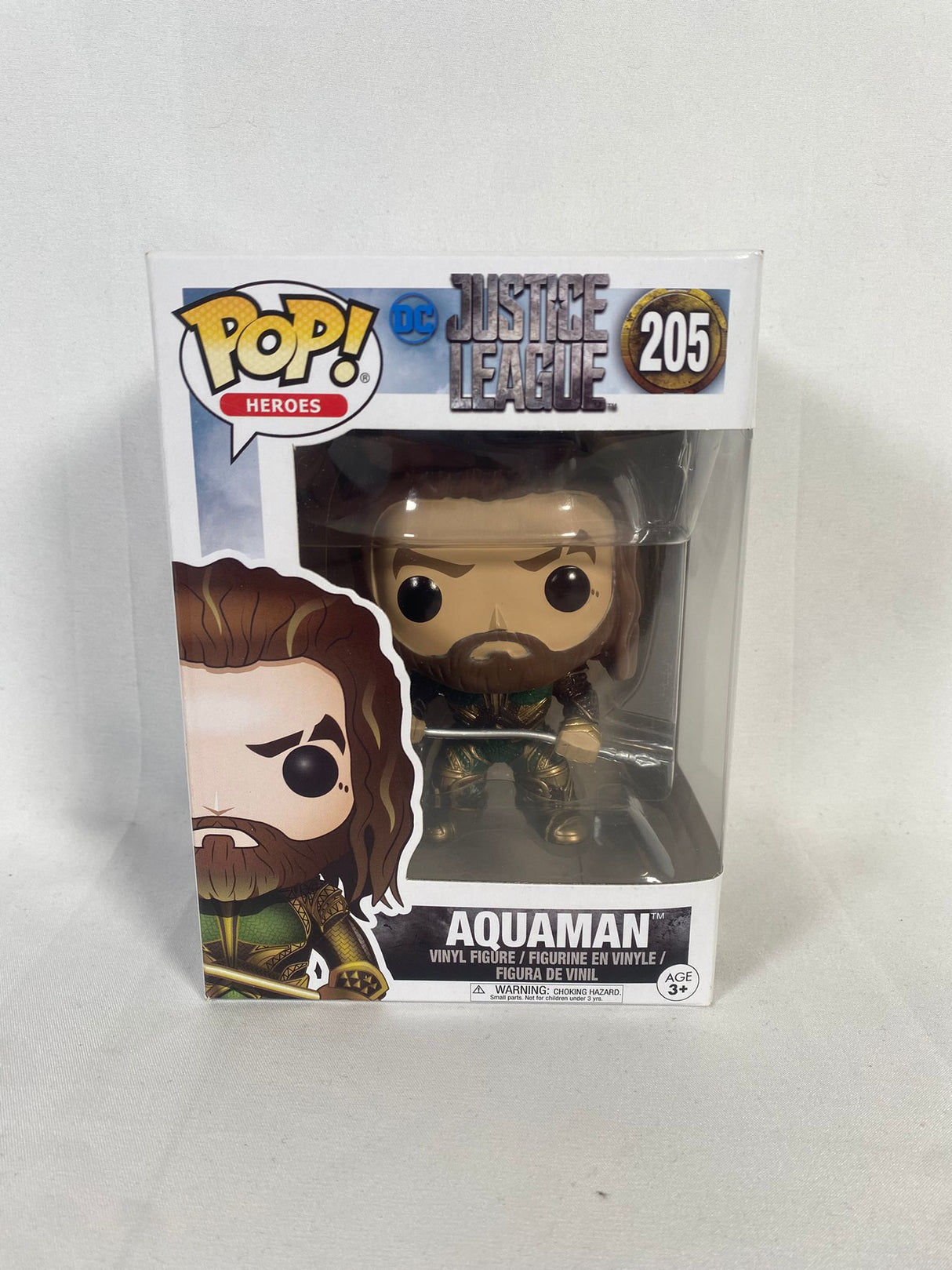 DC Justice League Aquaman Funko Pop! Vinyl Figure #205