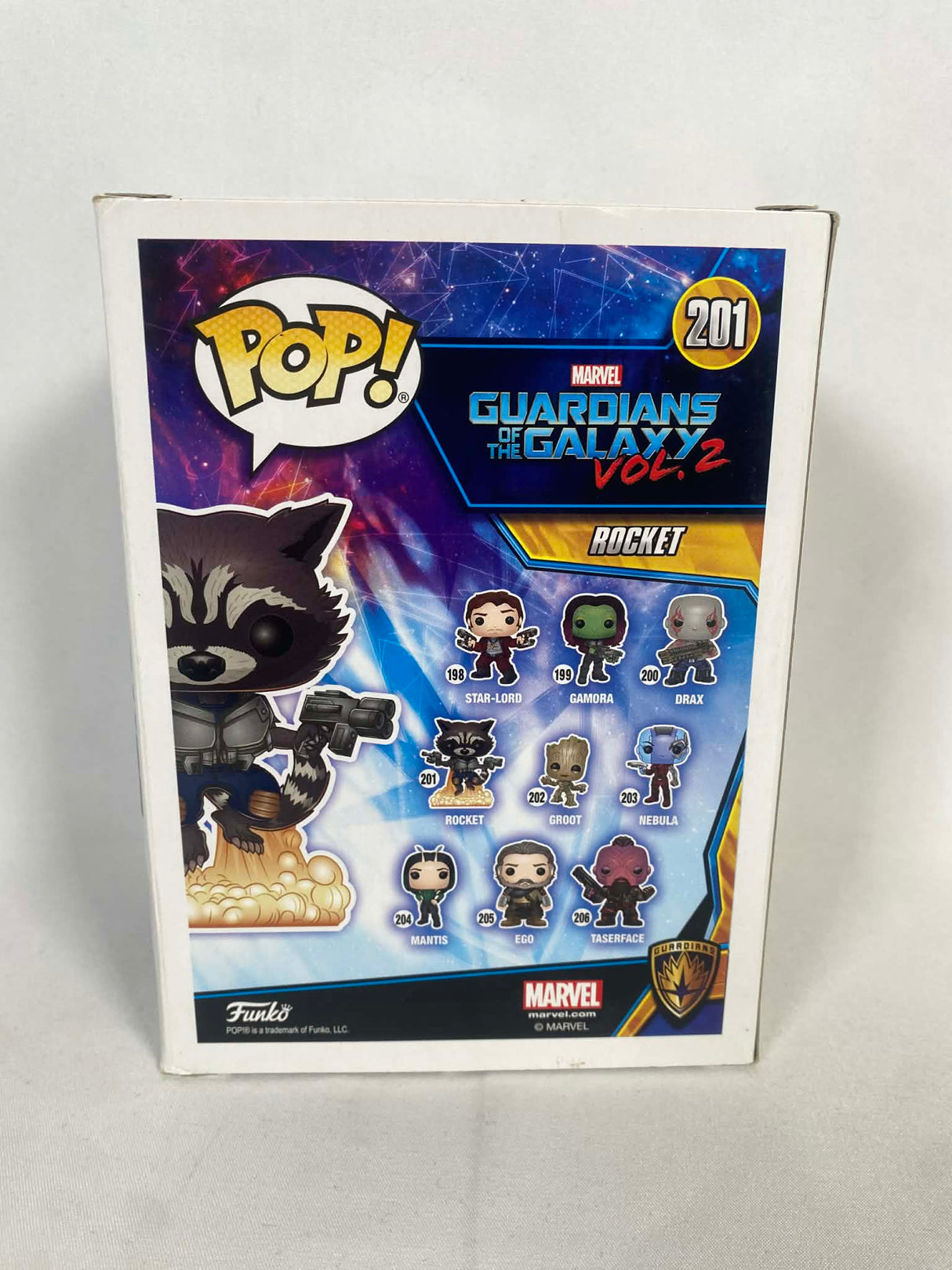 Guardians Of The Galaxy Vol. 2 Rocket Funko Pop! Vinyl Figure #201