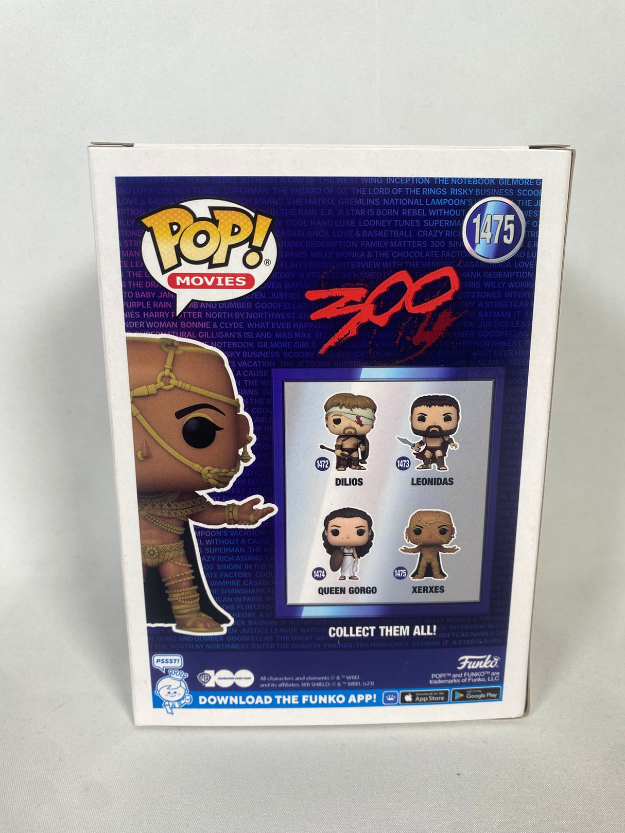 300 Xerxes Funko Pop! Vinyl Figure #1475