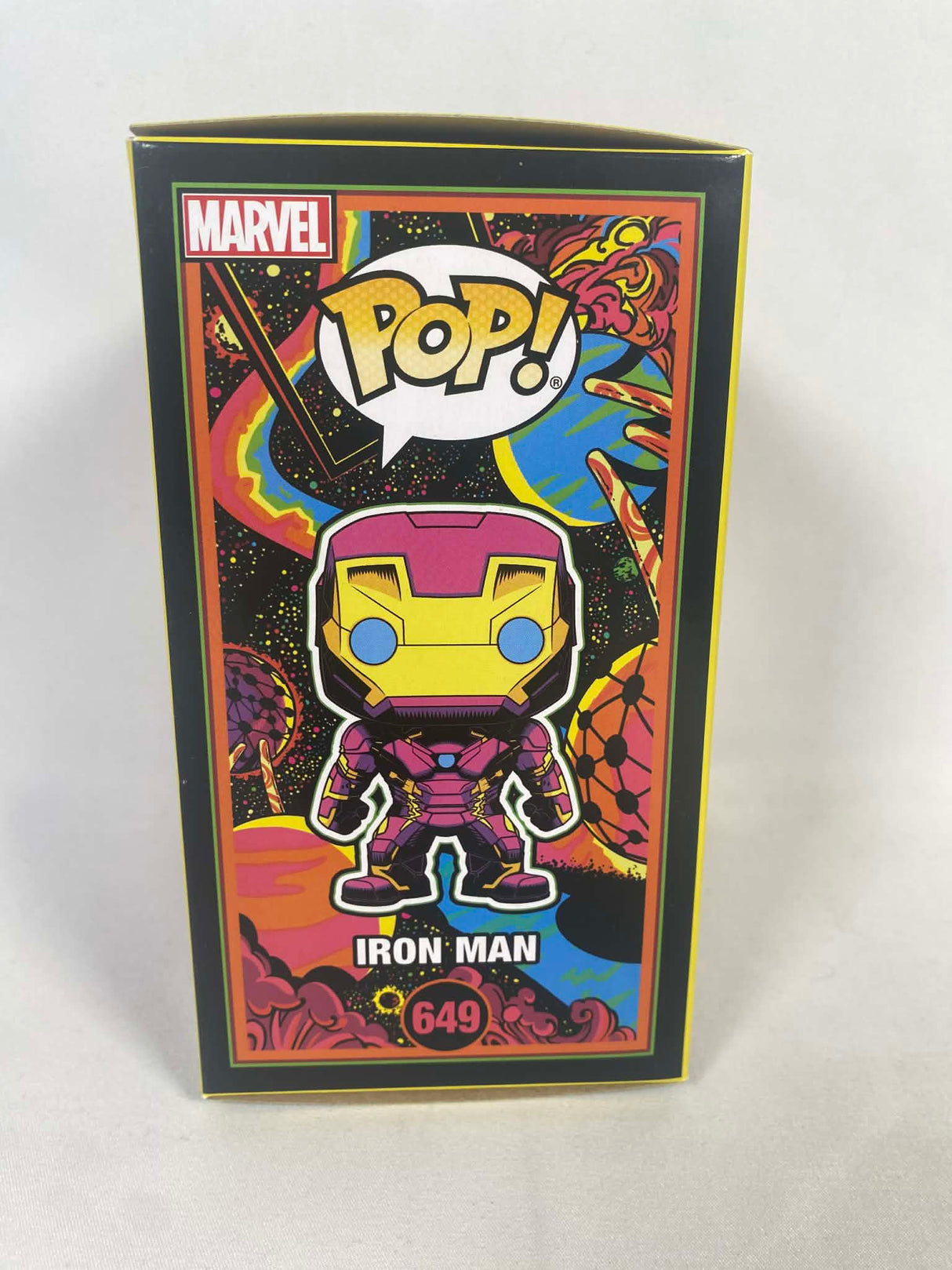 Marvel Iron Man Blacklight Funko Pop! Vinyl Figure #649 (Special Edition)