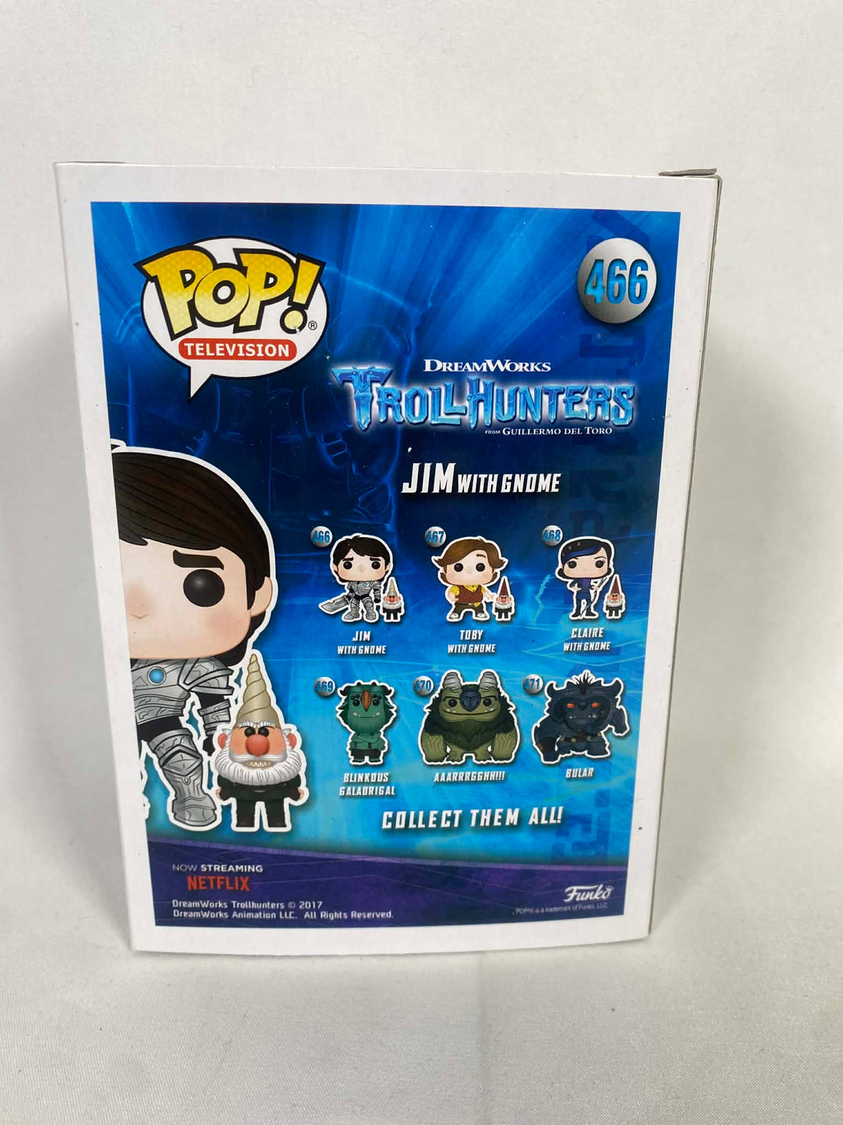 Troll Hunters Jim With Gnome Funko Pop! Vinyl Figure #466