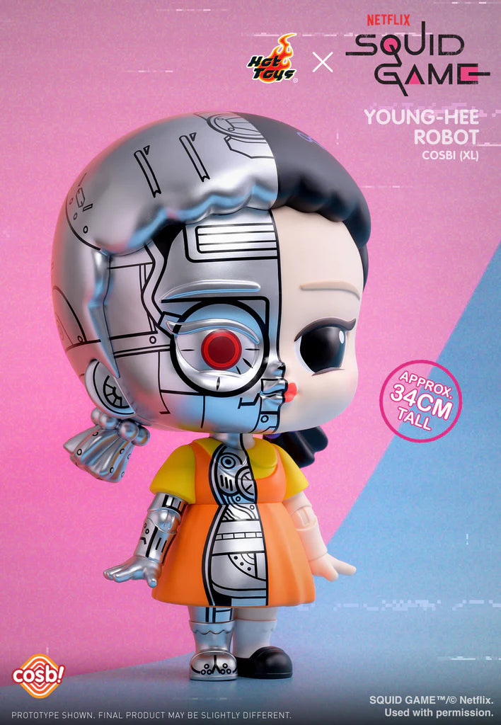 Squid Game Young-Hee Robot Cosbi Hot Toys XL Figure