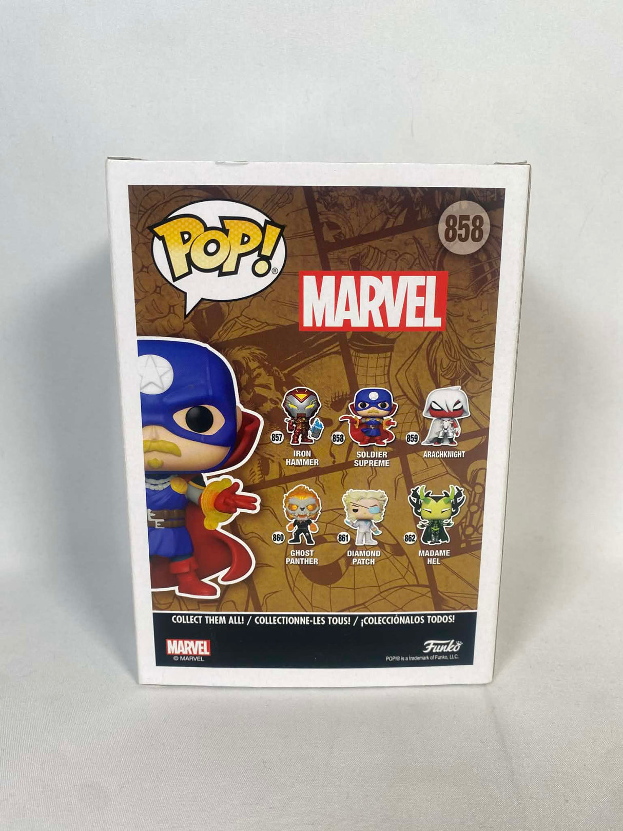 Marvel Soldier Supreme Funko Pop! Vinyl Figure #858