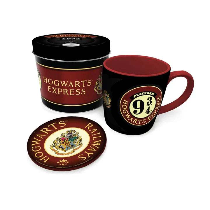Harry Potter Hogwarts Express Keepsake Tin Gift Set (Mug, Coaster & Tin)