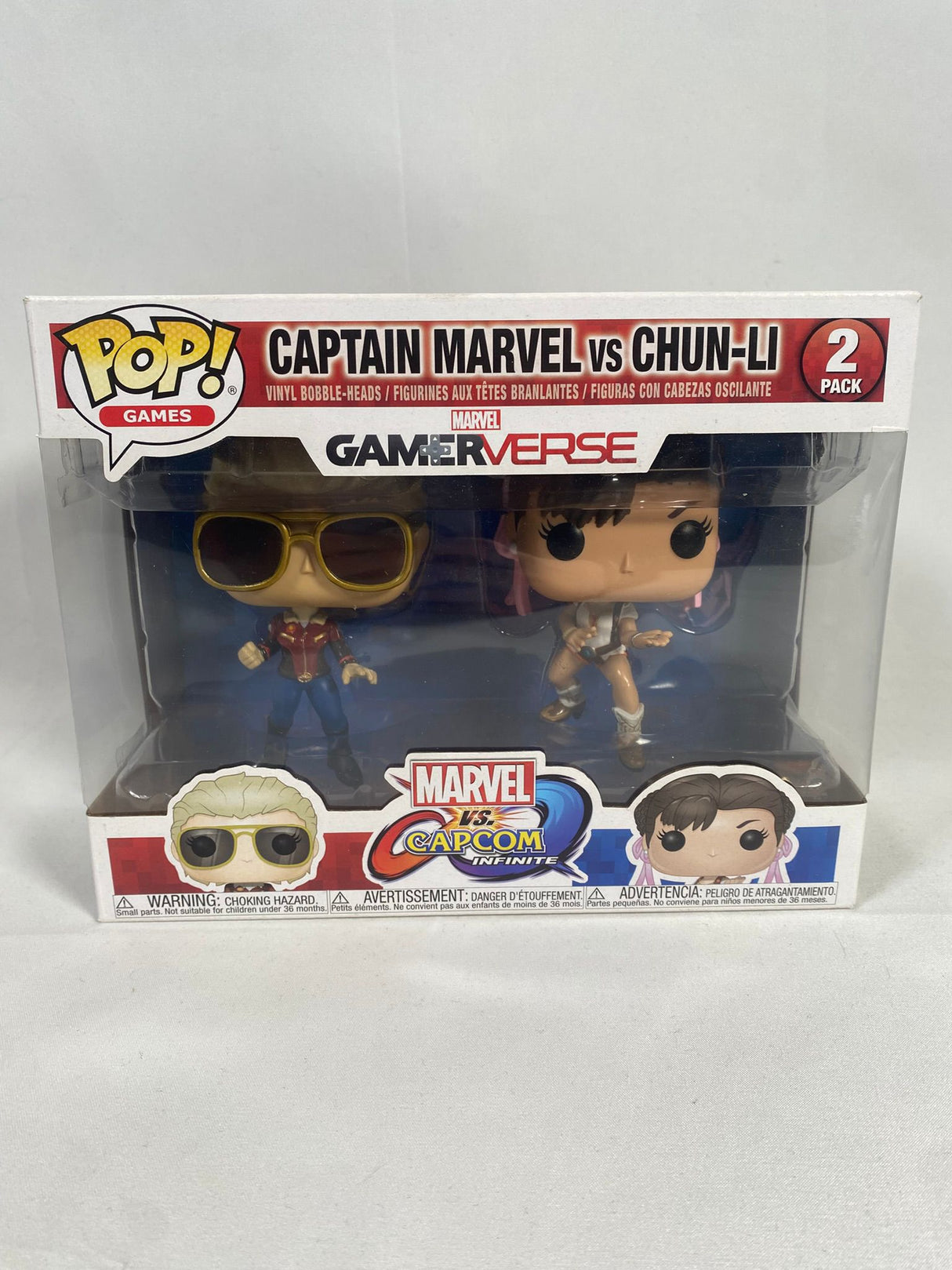 Marvel vs Capcom Funko Pop! Vinyl Figure Bundle Set of 5