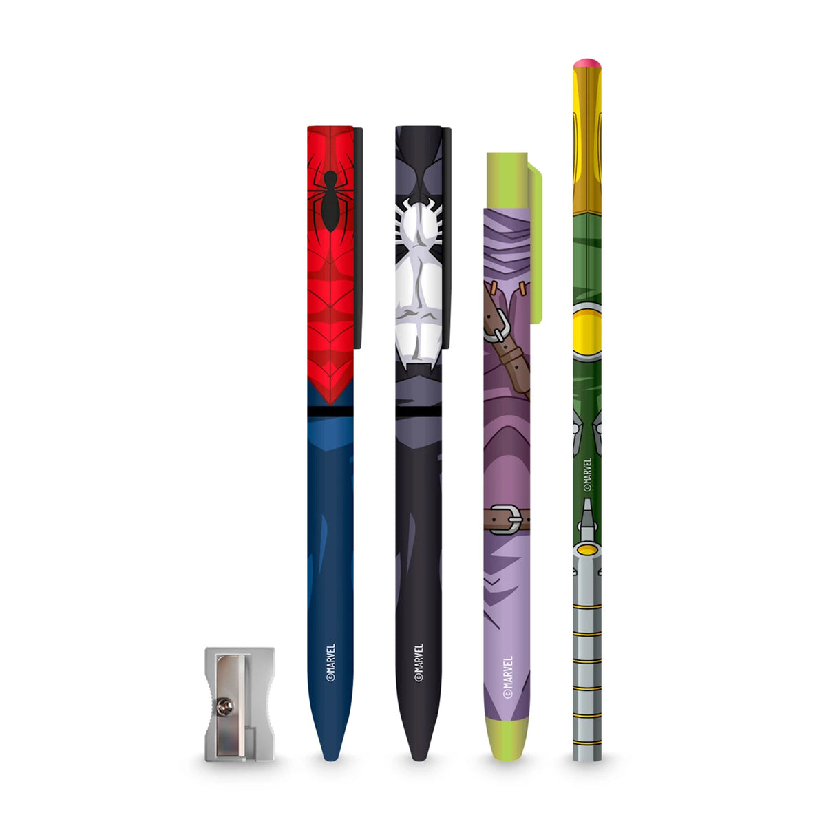 Marvel Spider-Man Pen Holder With Stationery Set