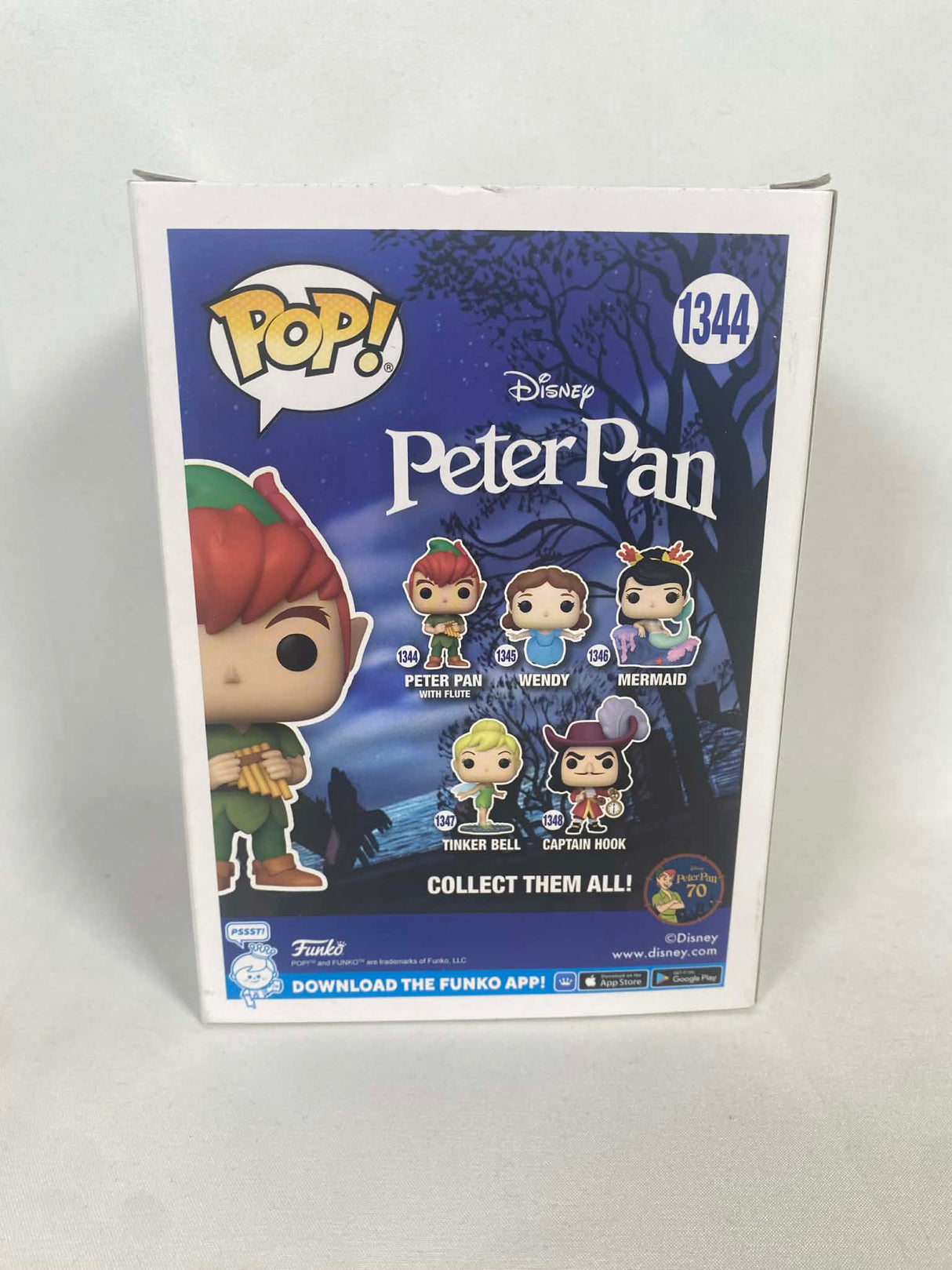Disney Peter Pan with Flute Funko Pop! Vinyl Figure #1344