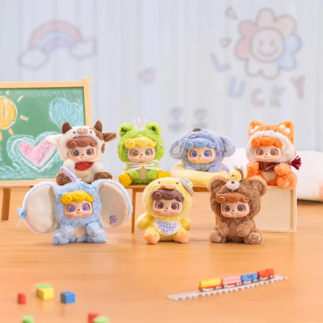 Q. Kid Animal Preschool Series 18cm Blind Box Figures (Full Case of 6)