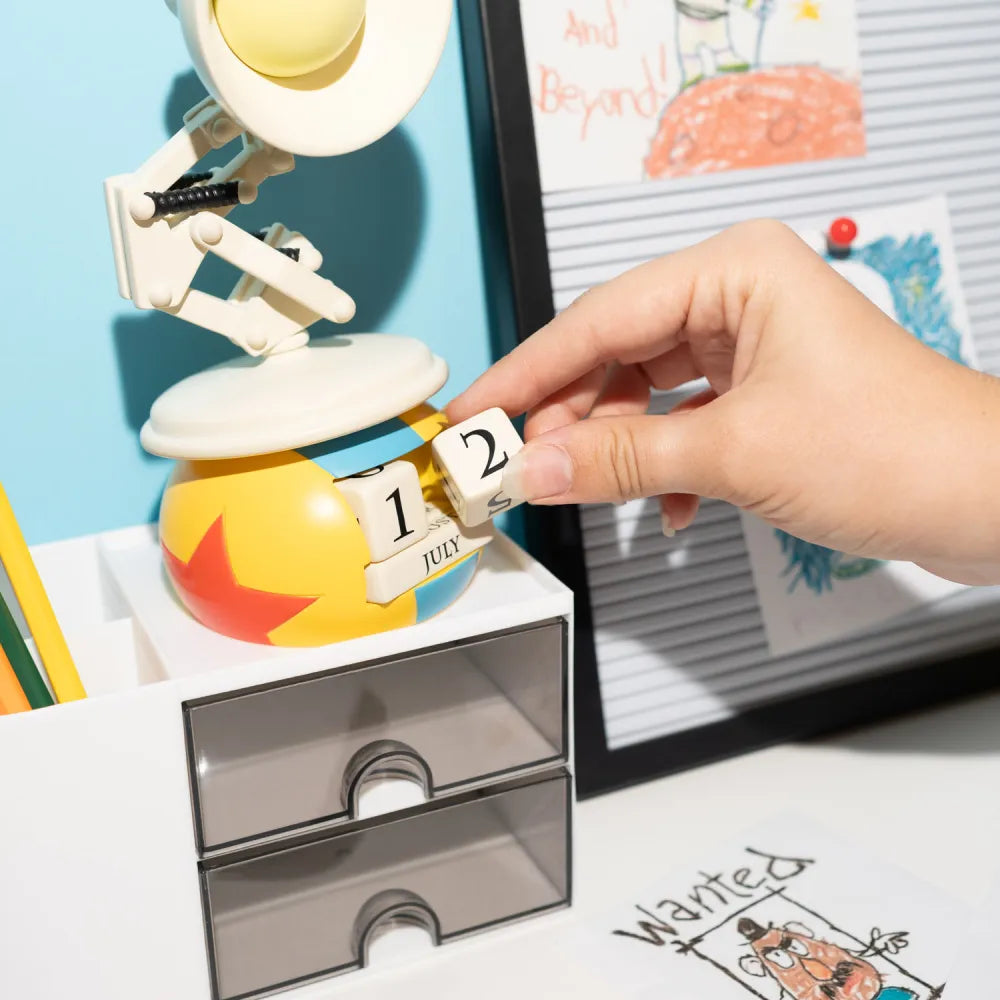 Disney Pixar Luxo Jr With Ball 3D Perpetual Calendar