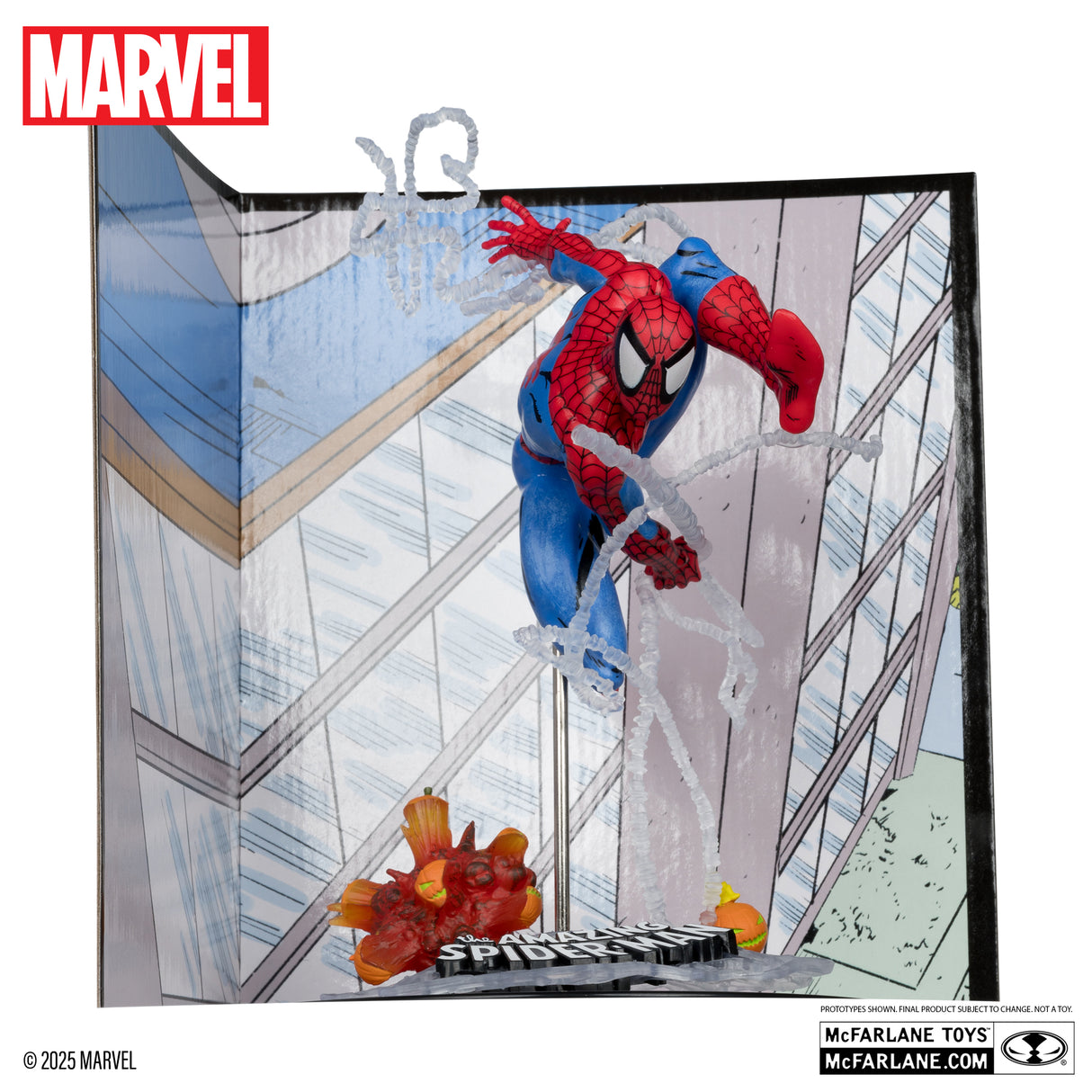 Marvel The Amazing Spider-Man #302 McFarlane Toys Diorama 1/10 Scale Statue