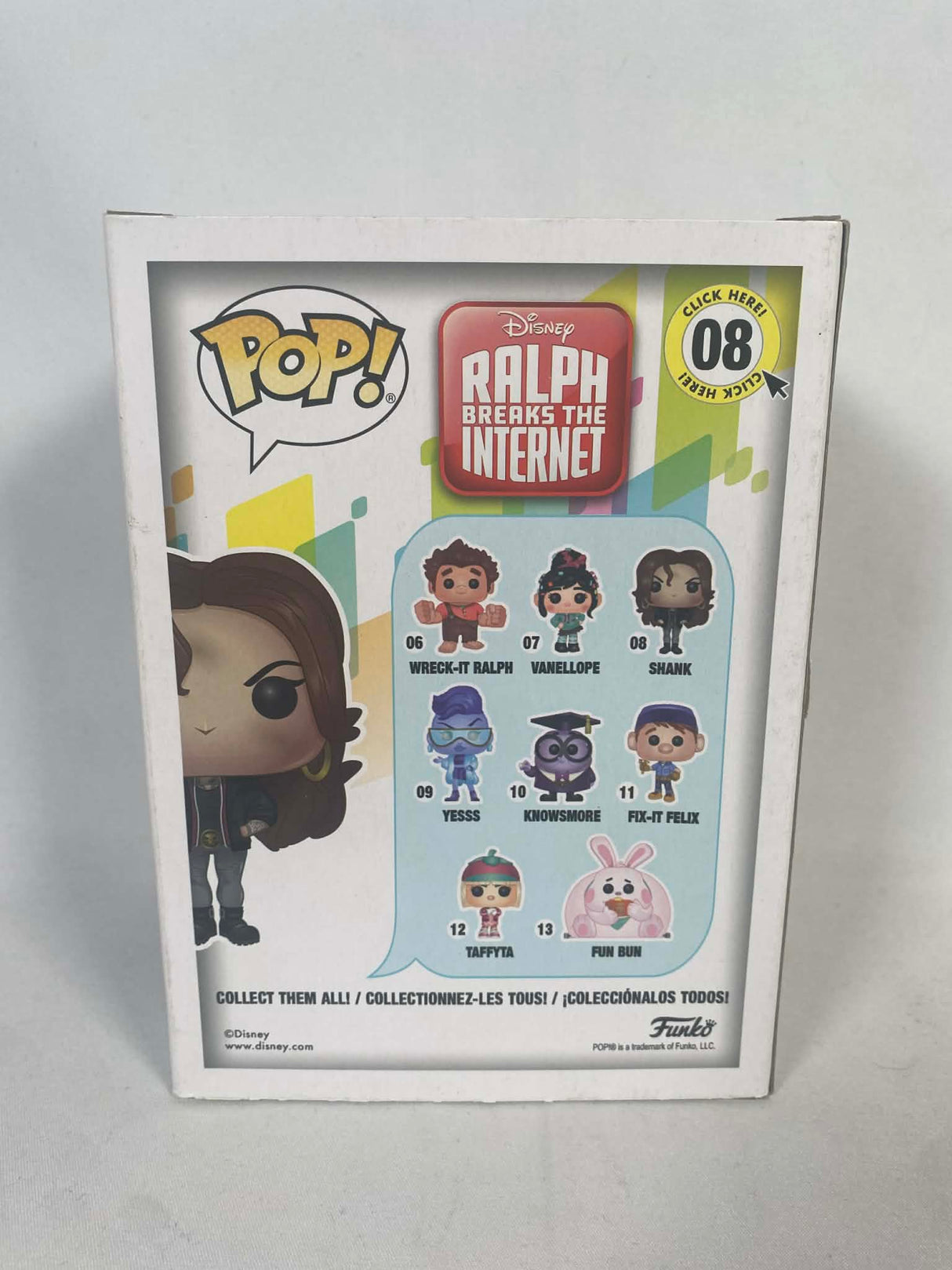 Ralph Breaks the Internet Shank Funko Pop! Vinyl Figure #08
