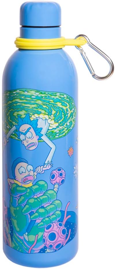 Rick & Morty Hot & Cold 500ml Metal Bottle