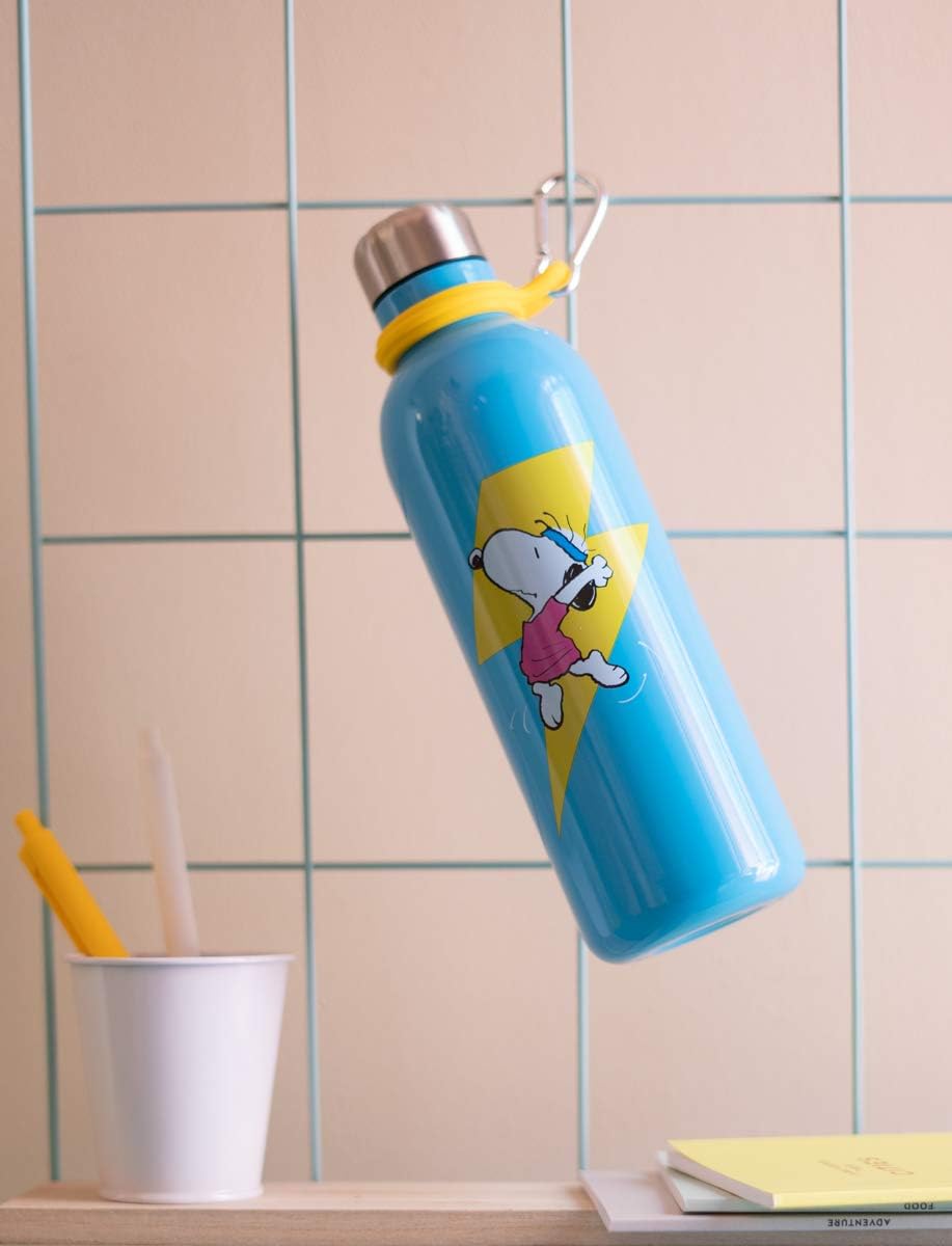 Snoopy Hot & Cold 500ml Metal Bottle