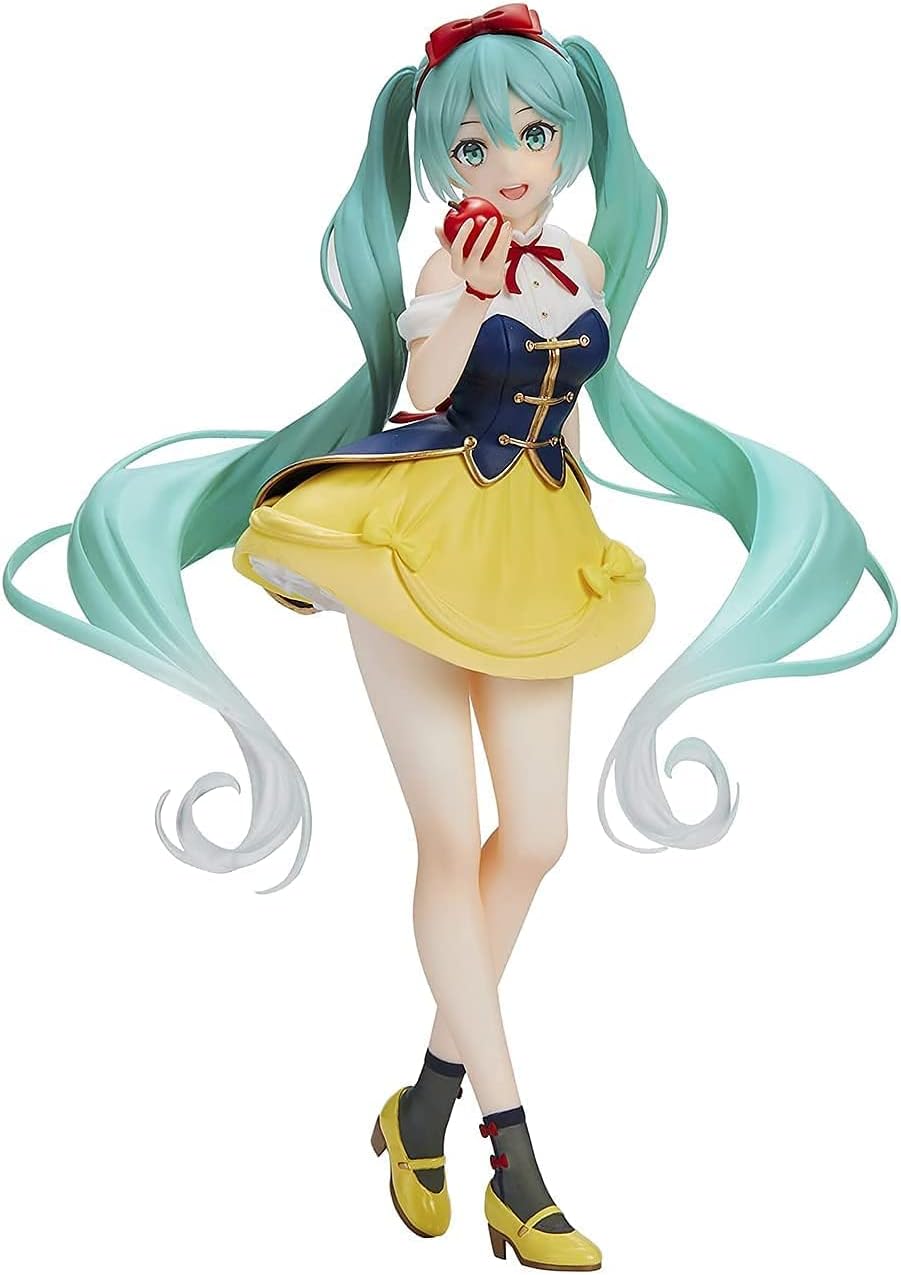 Hatsune Miku Wonderland Snow White PVC Statue, 18 cm