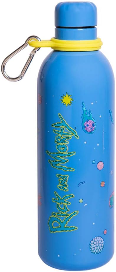 Rick & Morty Hot & Cold 500ml Metal Bottle