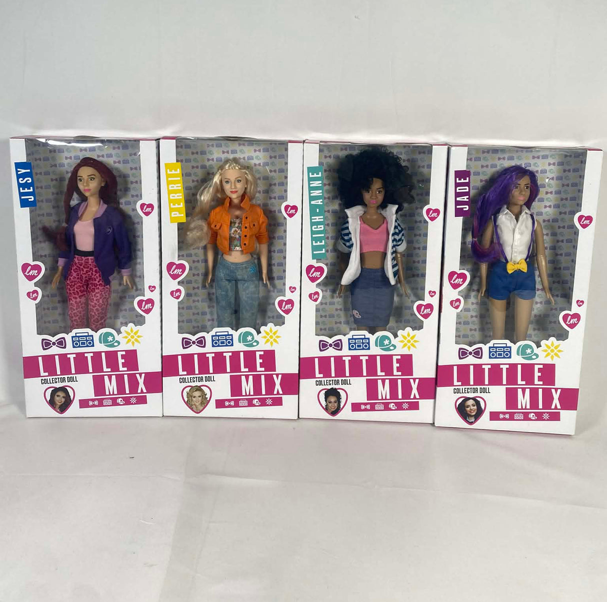Little Mix Collector Dolls 2012 Vivid Toy Group Complete Set