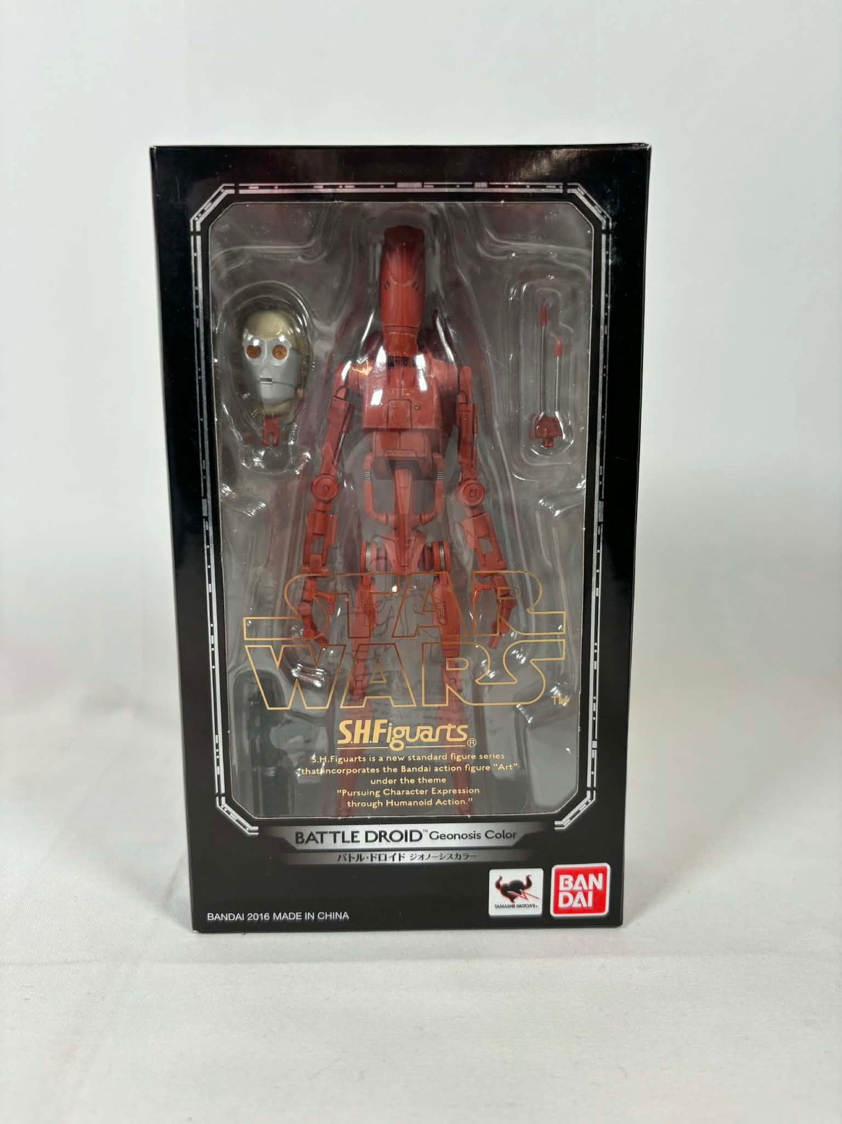 Star Wars Battle Droid Geonosis Color S.H. Figuarts Action Figure