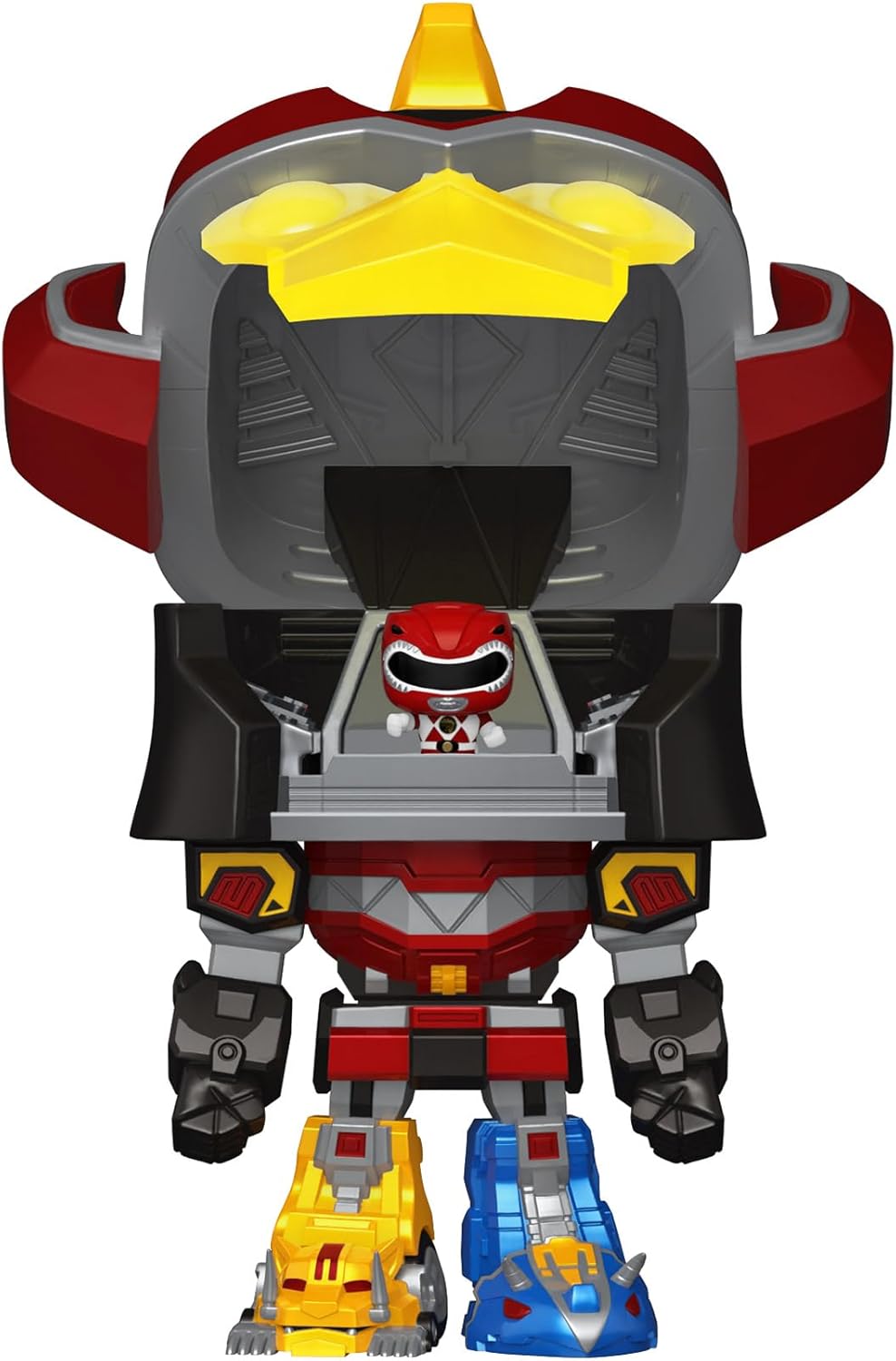 Mighty Morphin Power Rangers Megazord With Red Ranger Funko Bitty Pop! Vinyl Figure