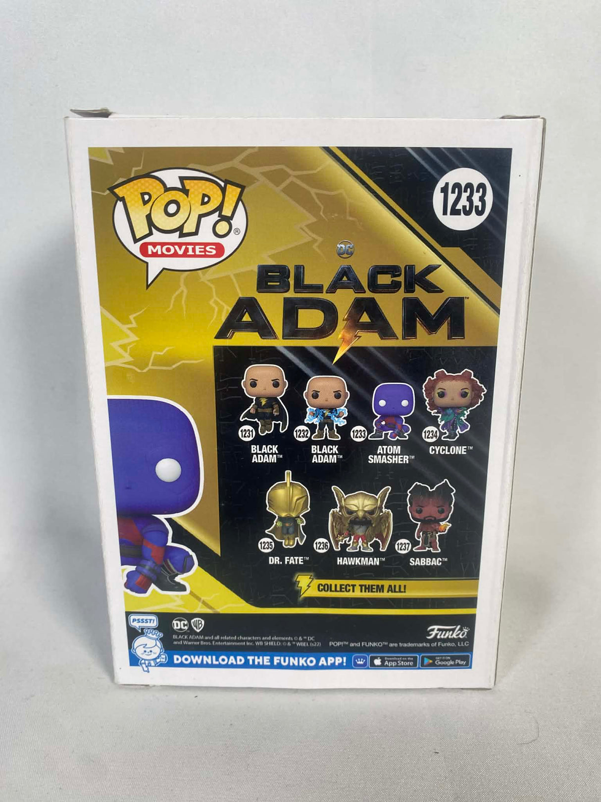 Black Adam Atom Smasher Funko Pop! Vinyl Figure #1233
