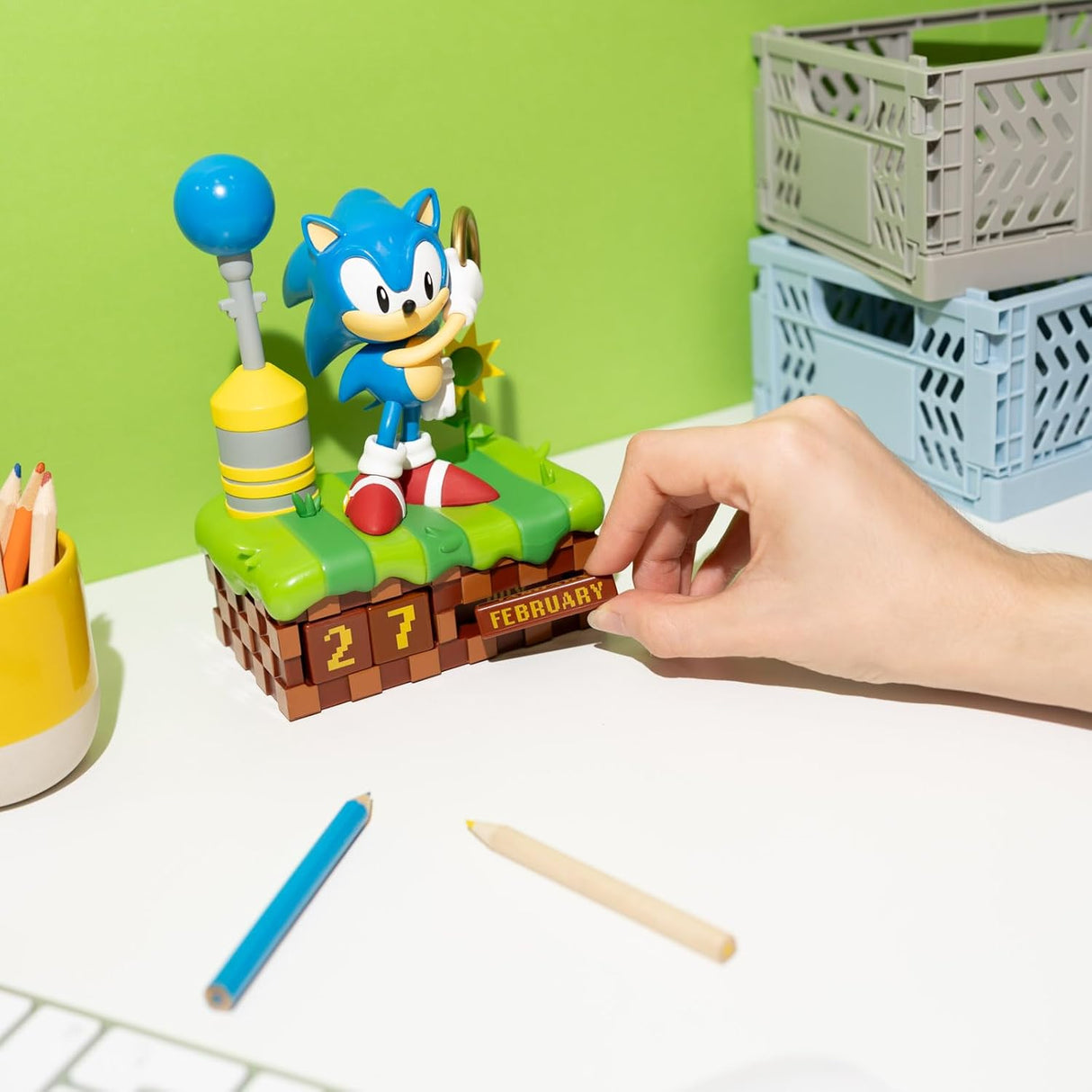 Sonic the Hedgehog 3D Perpetual Calendar