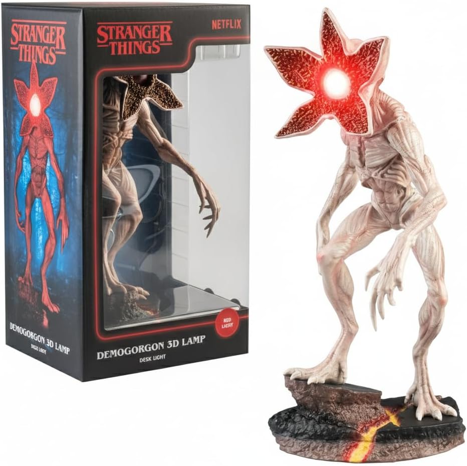 Stranger Things Demogorgon 3D Rechargeable Lamp Desk Light