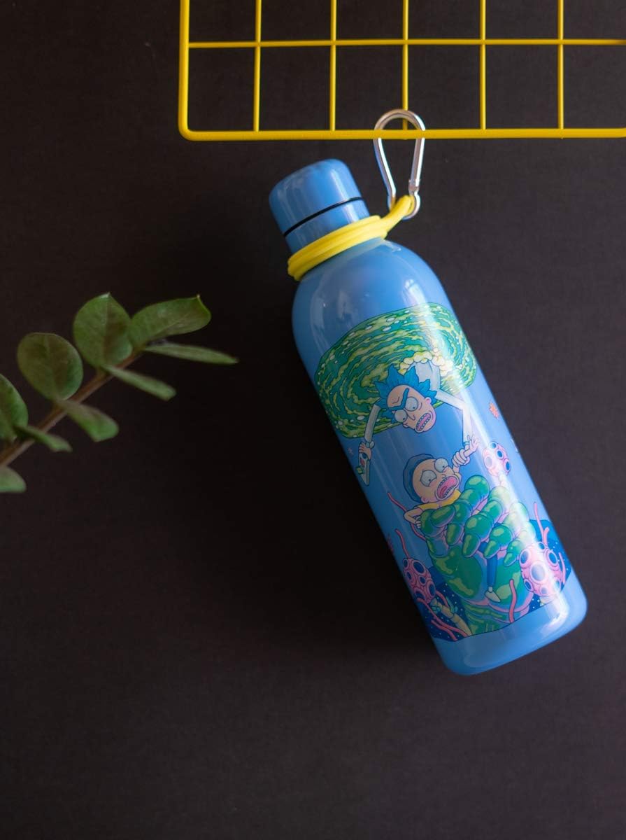 Rick & Morty Hot & Cold 500ml Metal Bottle