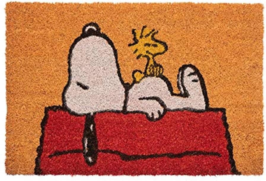 Peanuts Snoopy & Woodstock Doormat