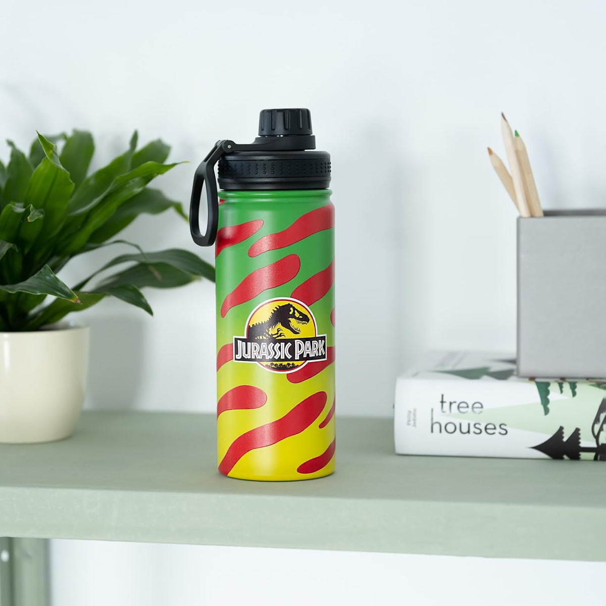 Jurassic Park Metallic Bottle Hot & Cold 500ml