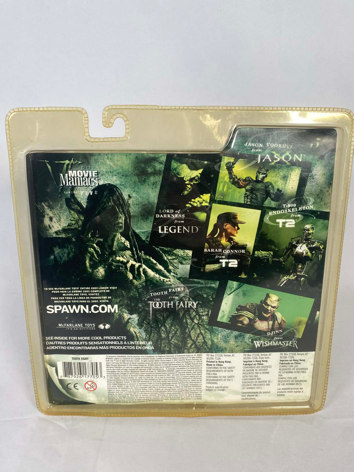 Darkness Falls The Tooth Fairy (Open Mouth Variant) Movie Maniacs Action Figure