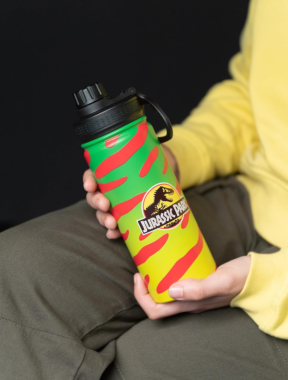 Jurassic Park Metallic Bottle Hot & Cold 500ml