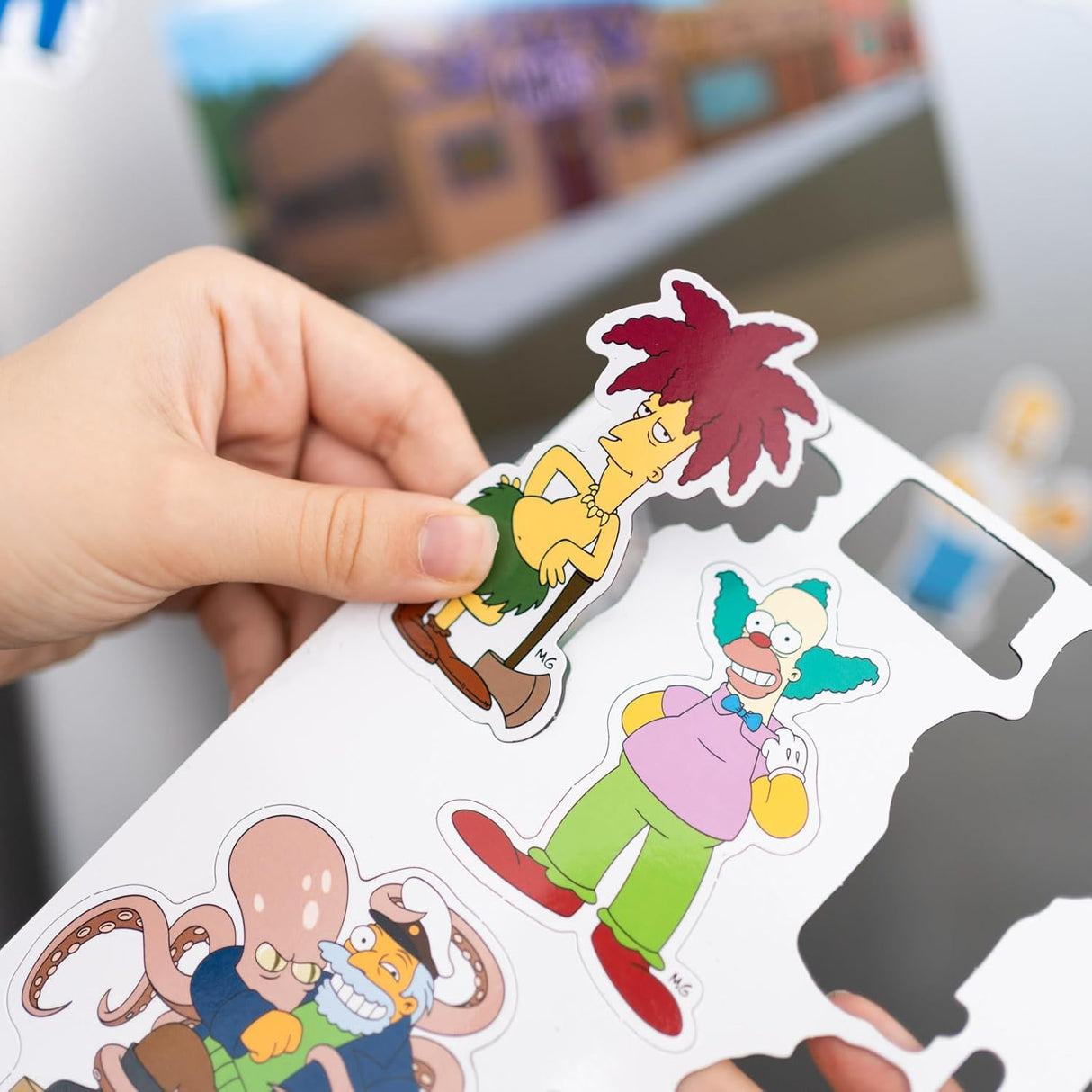 The Simpsons Citizens Magnet Set
