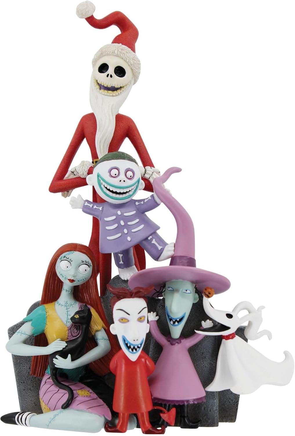 The Nightmare Before Christmas Character Pyramid Disney Showcase Collection 9" Statue