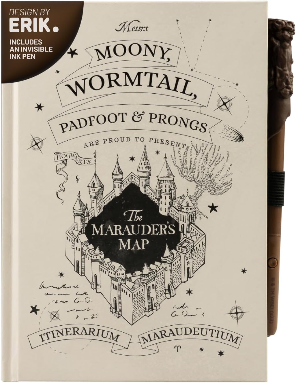 Harry Potter Premium Notebook The Marauder's Map