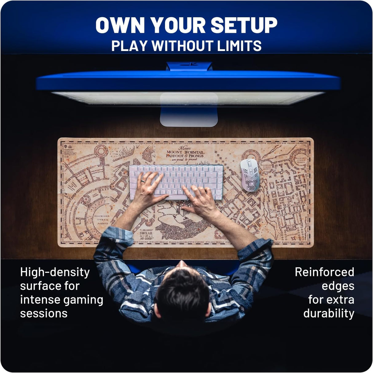 Harry Potter Marauders Map XL Mouse Pad