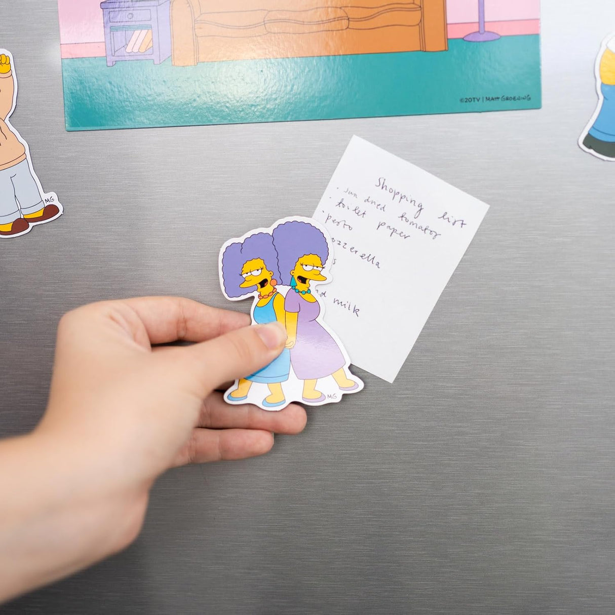 The Simpsons Family Magnet Set