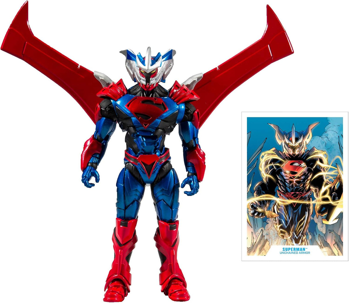 DC Multiverse Superman Unchained Armor McFarlane Toys Action Figure