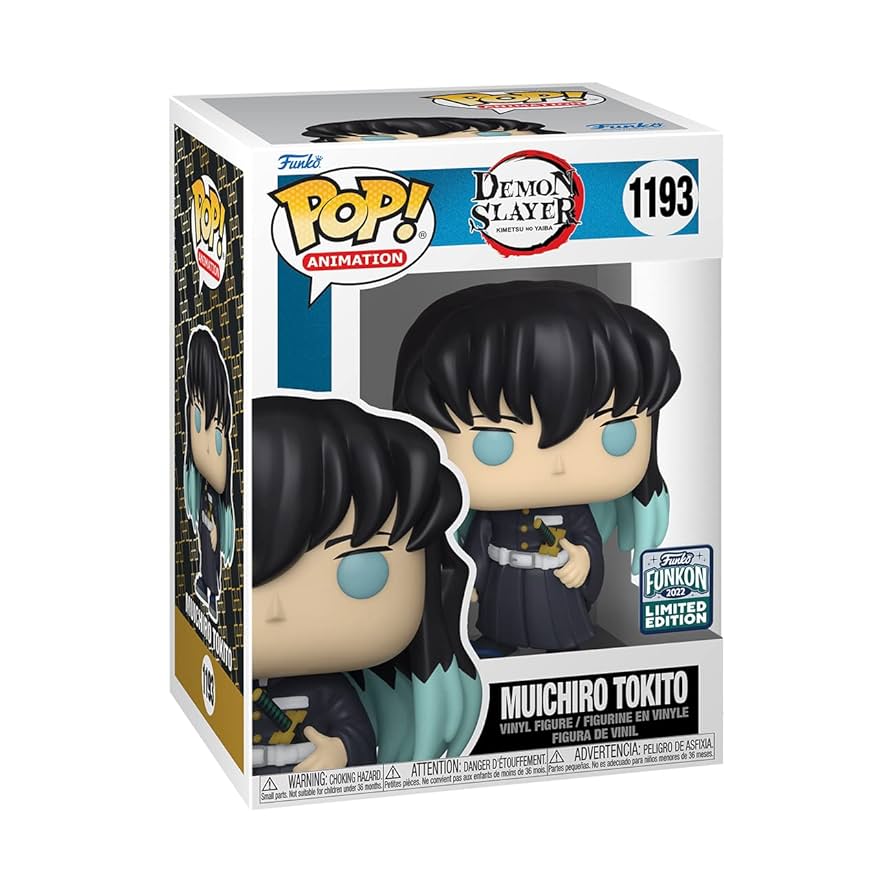 Demon Slayer Muichiro Tokito (Funkon 2022 Limited Edition) Funko Pop! Vinyl Figure #1193