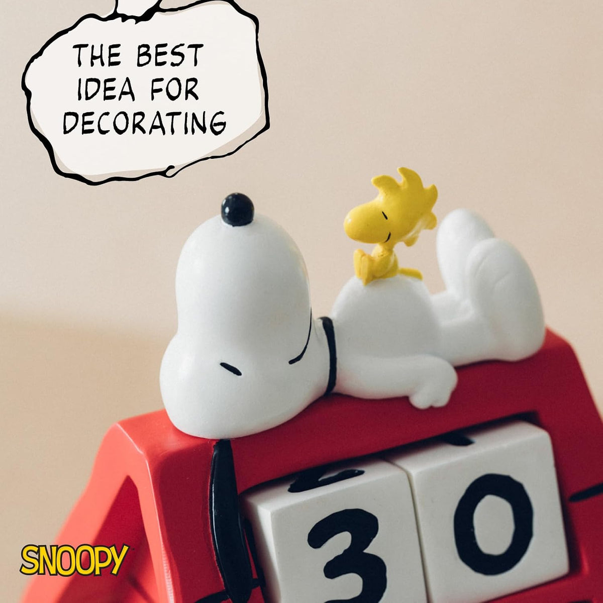 Peanuts Snoopy Doghouse 3D Perpetual Calendar